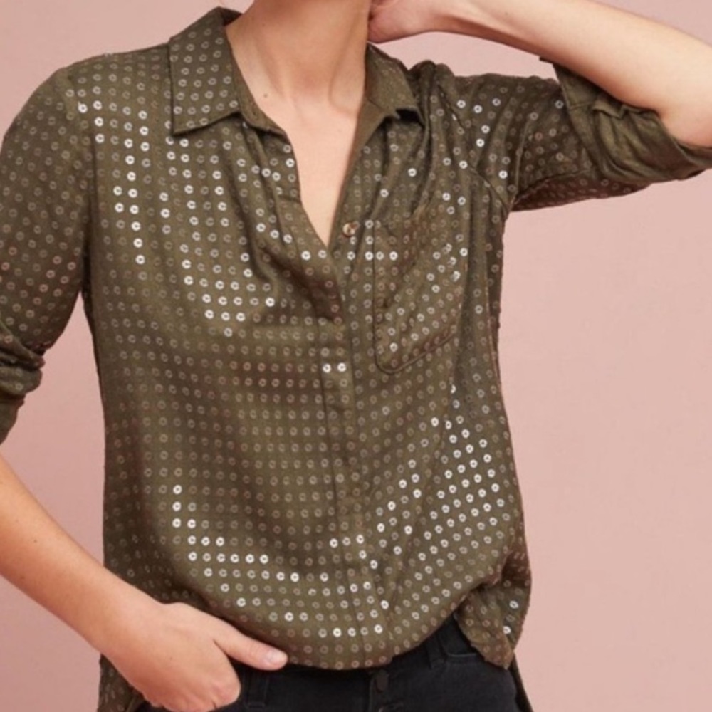 ANTHRPOLOGIE | Maeve Blouse M